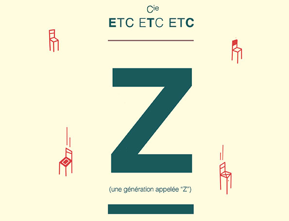 Visuel du spectacle Génération Z - Spectacle de la Compagnie Etc etc etc