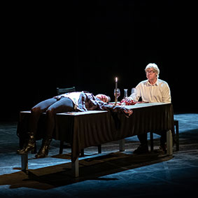 Extrait du spectacle Notre père du Théâtre de l'Instant